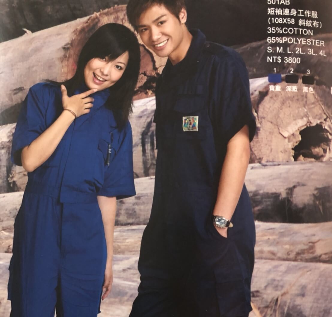 連身工作服圖片